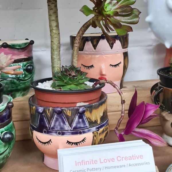 Infinite Love Creative Plant Pots