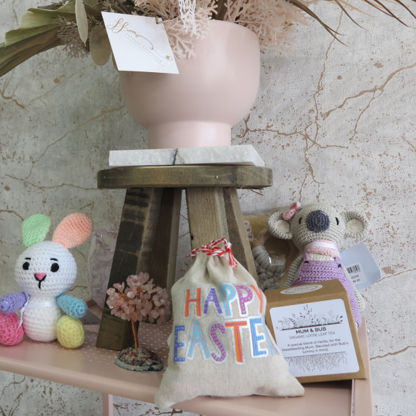 Easter set up in Hopes Boutique Gifts 