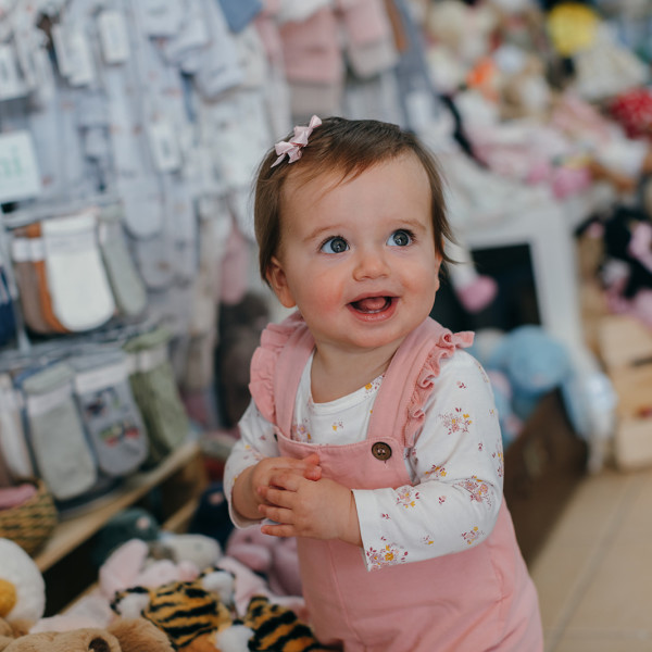 Little shopper at Kids Cottage Toy Boutique