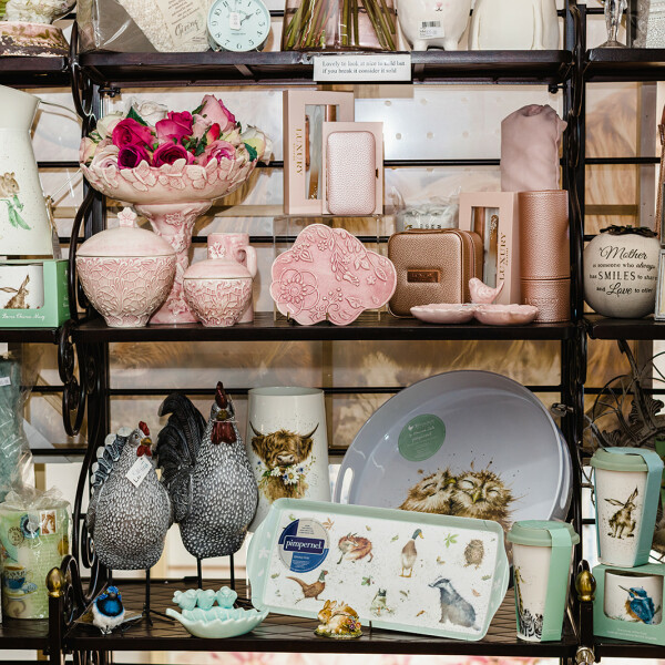 Selection of gifts at Timeless Treasures