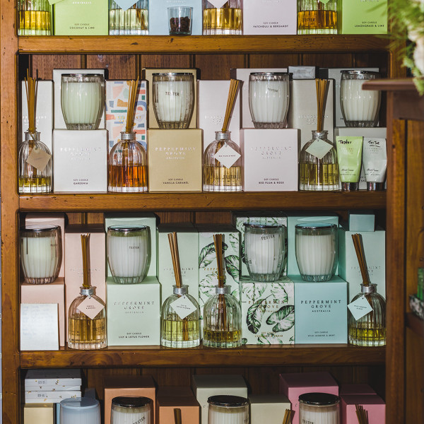 Ecoya Candles and reed diffusers in Picton