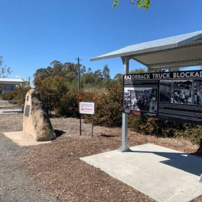 Razorback Blockade Memorial 