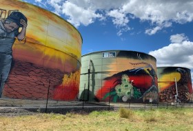 Hume Highway Tank Murals