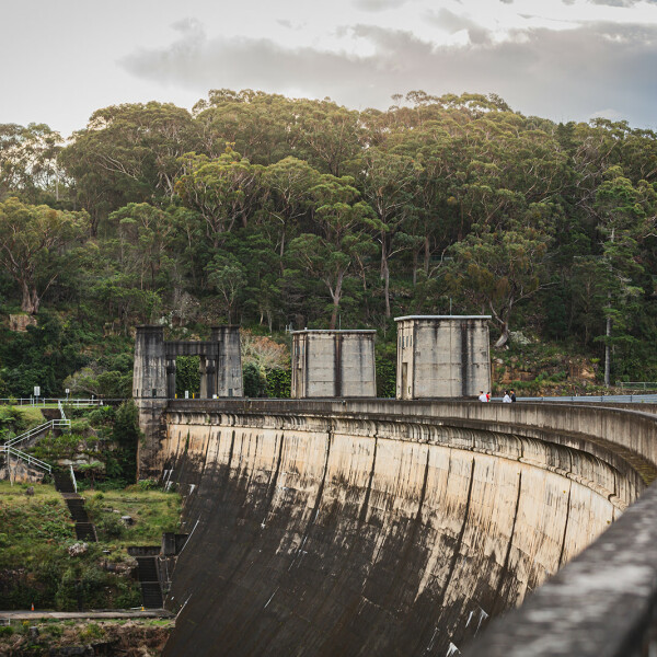 Cordeaux Dam Wall