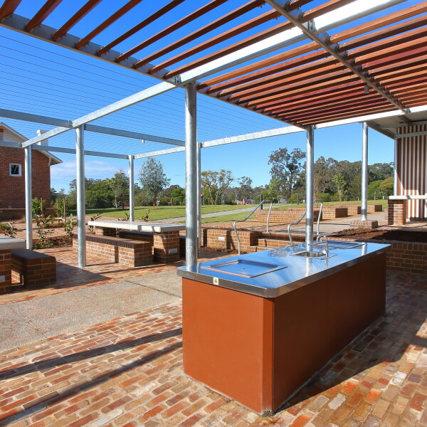 Old Menangle School - Seating & BBQ Facilities 