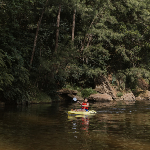 Kayaker at Douglas Park
