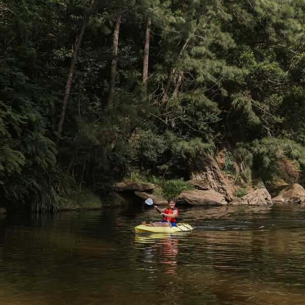 Kayaker at Douglas Park