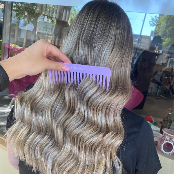 Blonde colouring and style at El J & Co Hair Salon