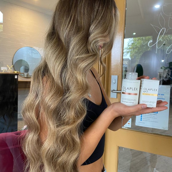 Olaplex products available at El J & Co Hair Salon
