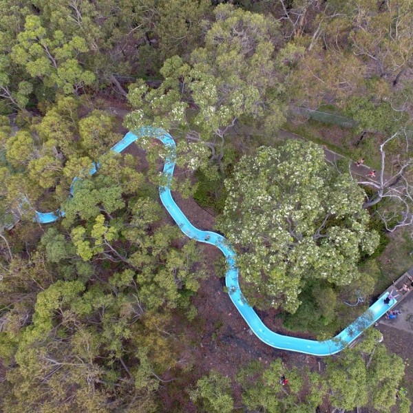 Water Slide at Cataract Scout Park 