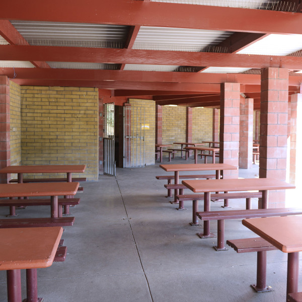 Shelters and BBQ Facilities at Warragamba RV Site