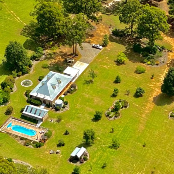 Aerial view of Werri Berri Estate