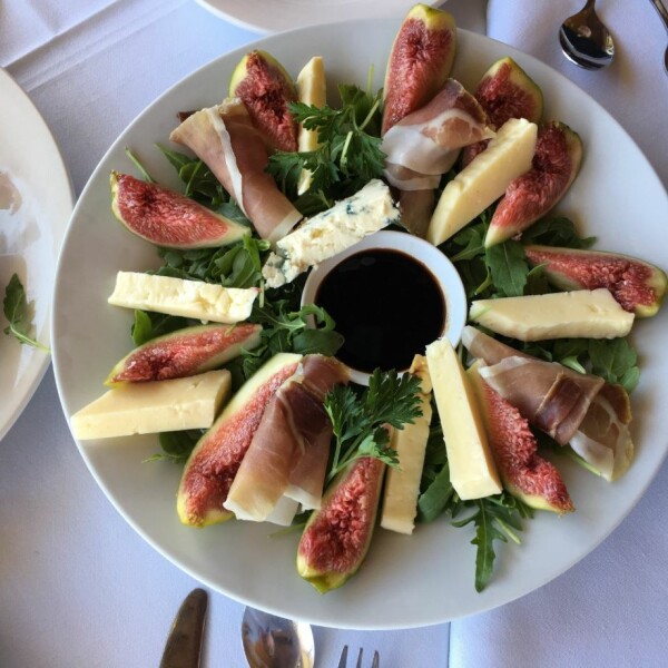 Meal at Ambrosia Seafood Restaurant