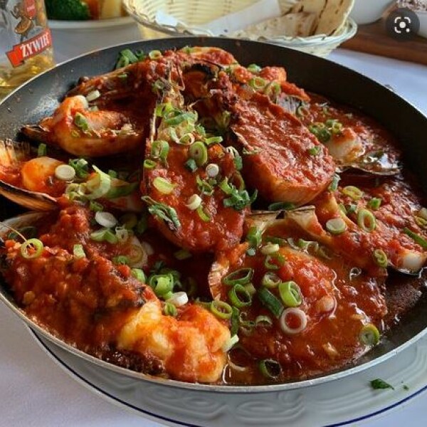 Seafood Meal at Ambrosia