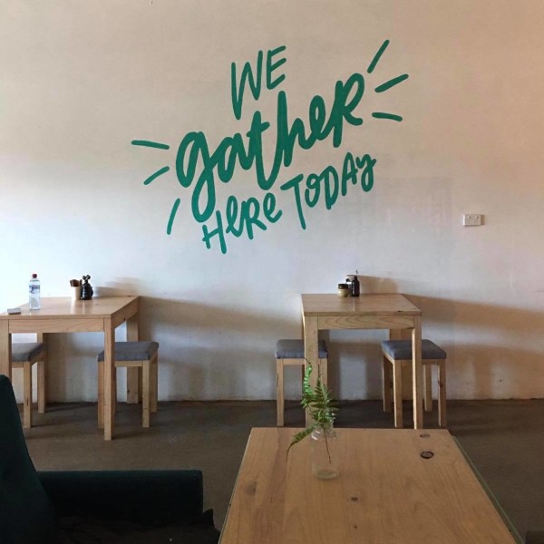 Inside Gather Coffee House