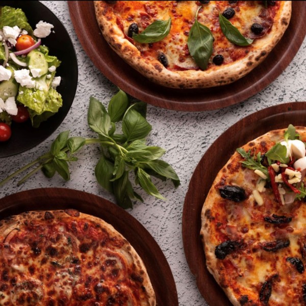 Pizza and Salad Meals from Pietro Italian Restaurant