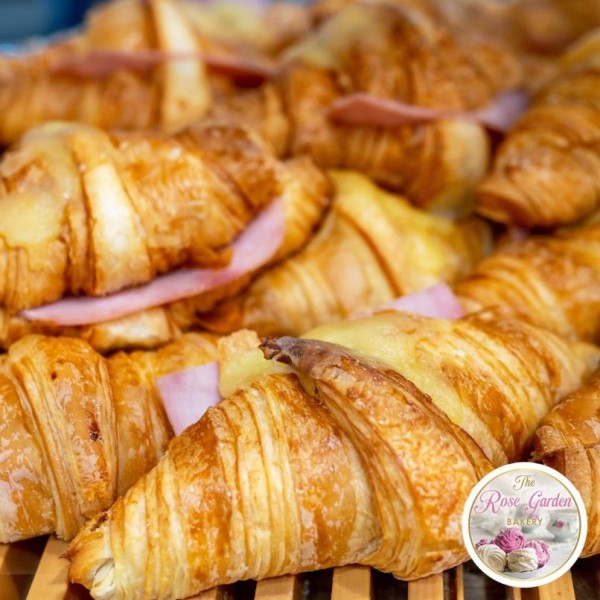 Baked pastries from The Rose Garden Bakery 