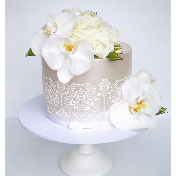 Gorgeous event cake by Baked Couture Cakes