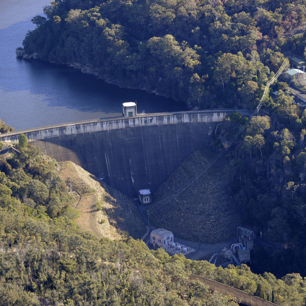 Nepean Dam Aerial