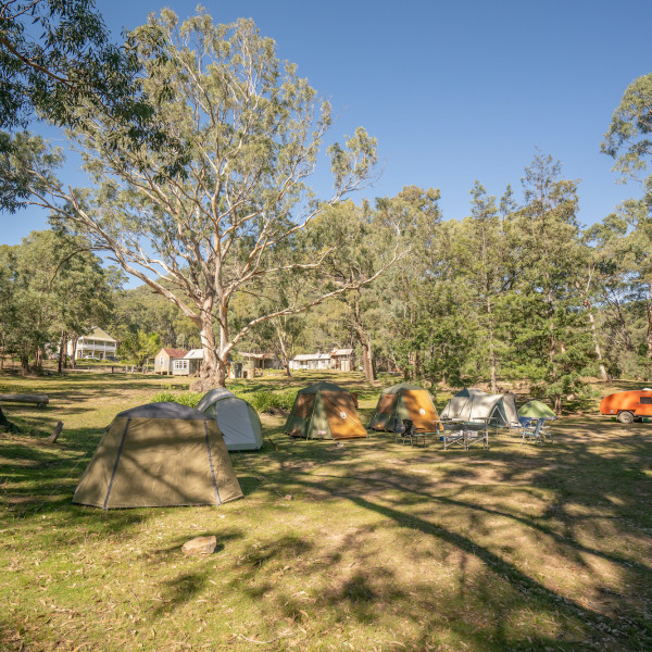 Camping Area - Photographer John Spencer/DPIE