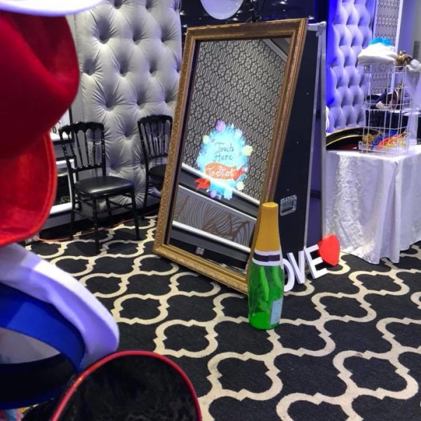 Infinity Photo Booth Mirror at Event
