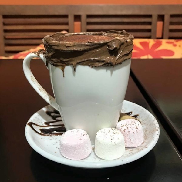 Hot Choccie at Parkside Patisserie 